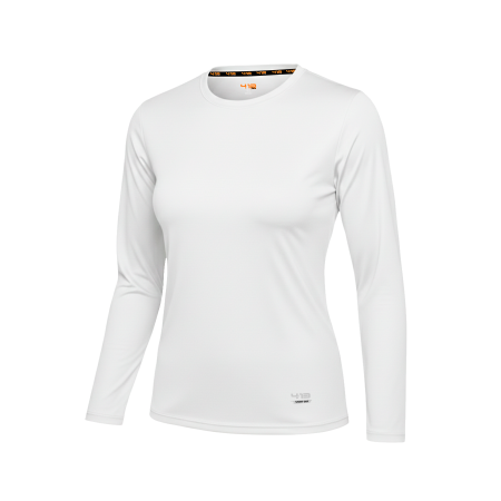 Playera Cuello Redondo Manga Larga Dama