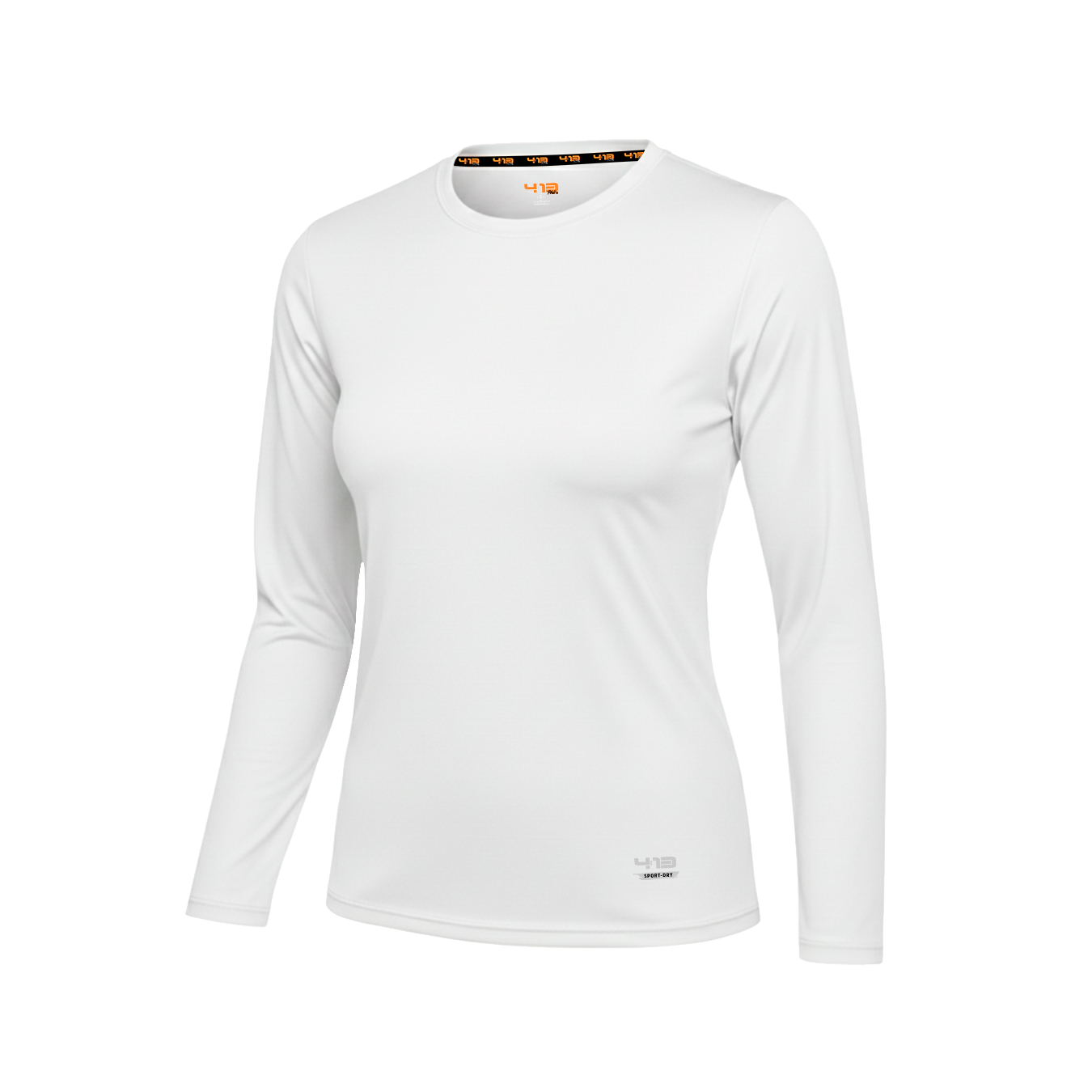 Playera Cuello Redondo Manga Larga Dama