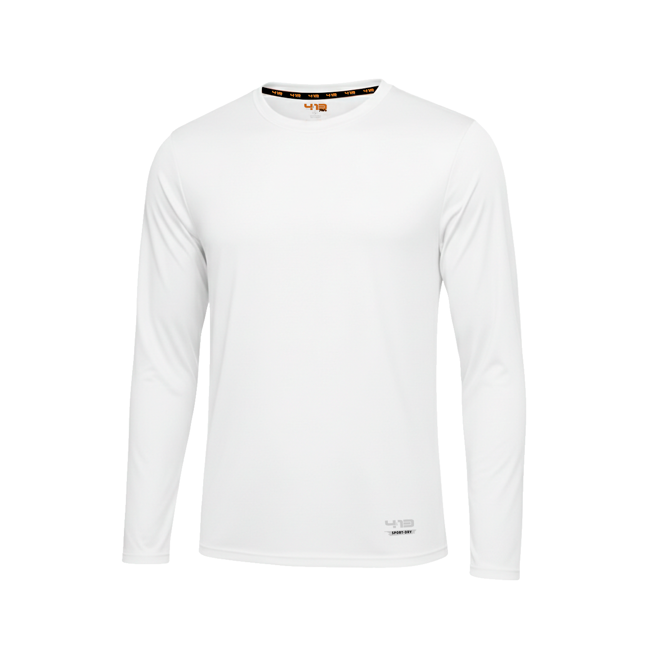 Playera Cuello Redondo Manga Larga Caballero